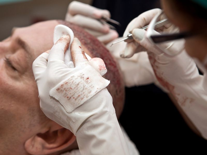 6 meses após transplante capilar fatores