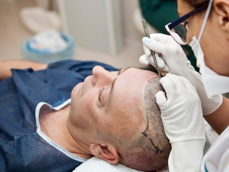 quem tem alopecia pode fazer transplante capilar indicação